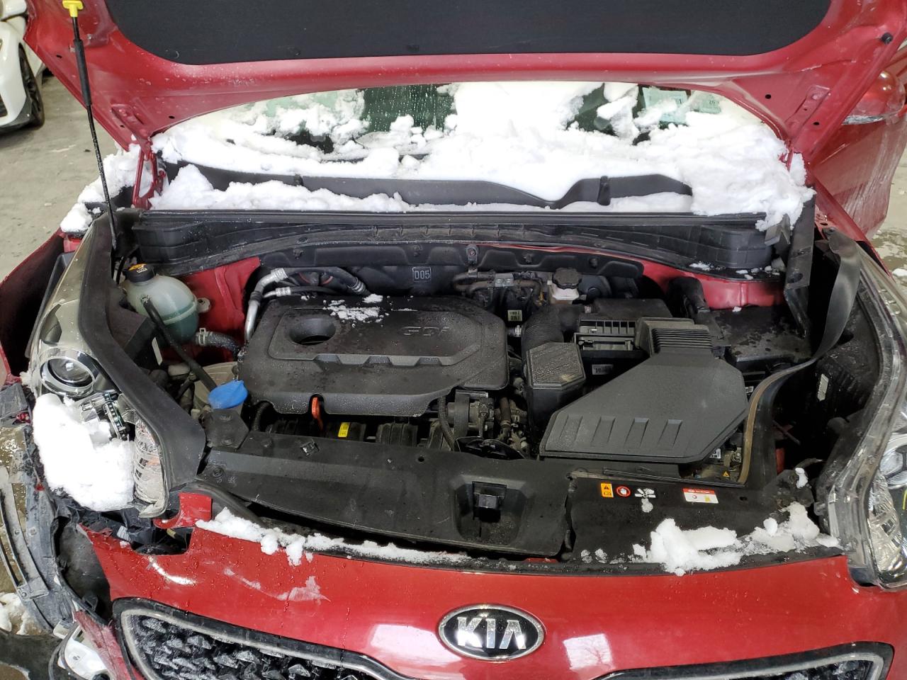 2019 KIA Sportage VIN KNDPMCAC0K7620628 Copart auction photo, front end damage thumbnail 14