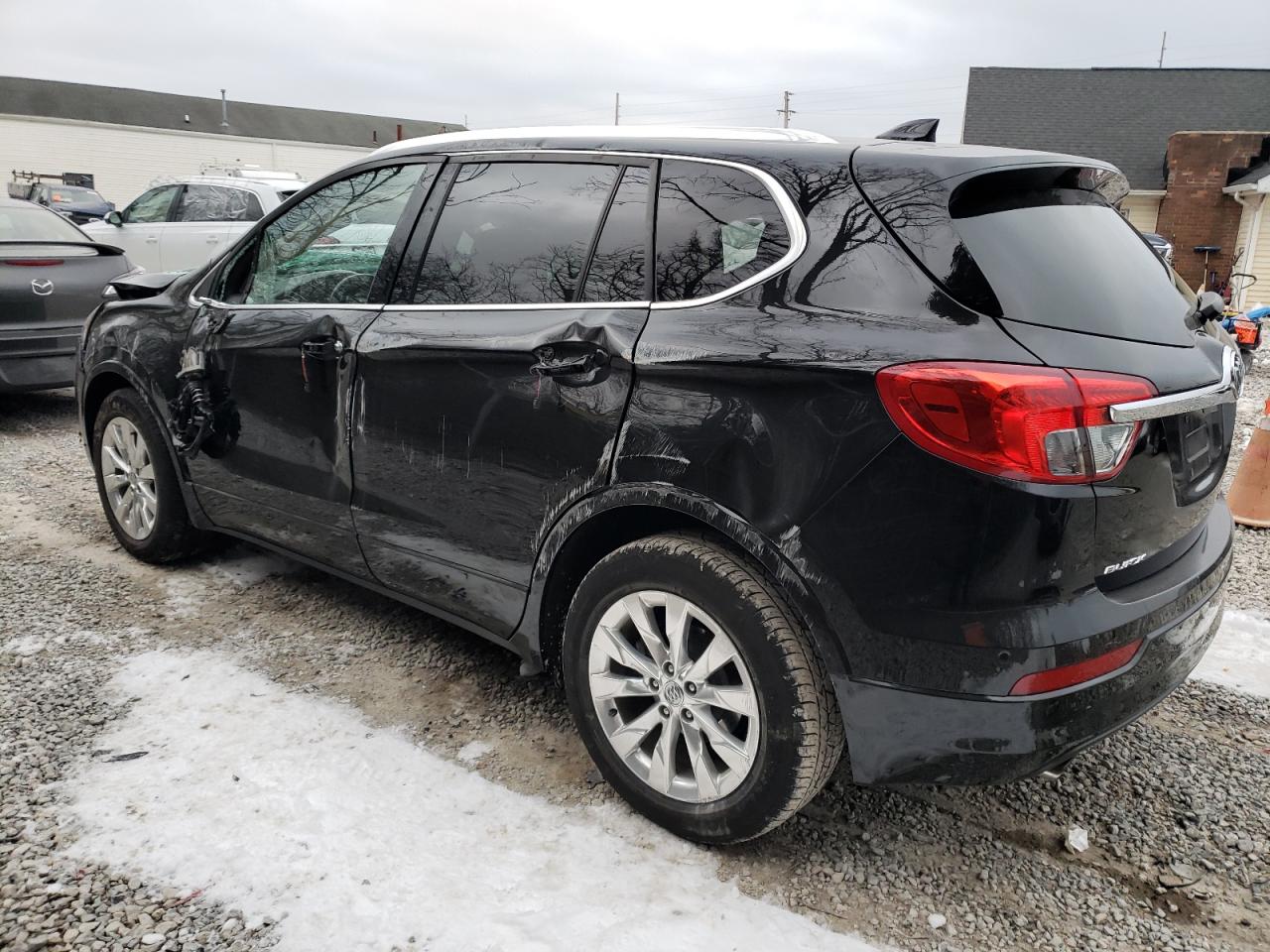 2017 Buick Envision VIN LRBFXBSA8HD008440 Copart auction photo, rollover damage thumbnail 2