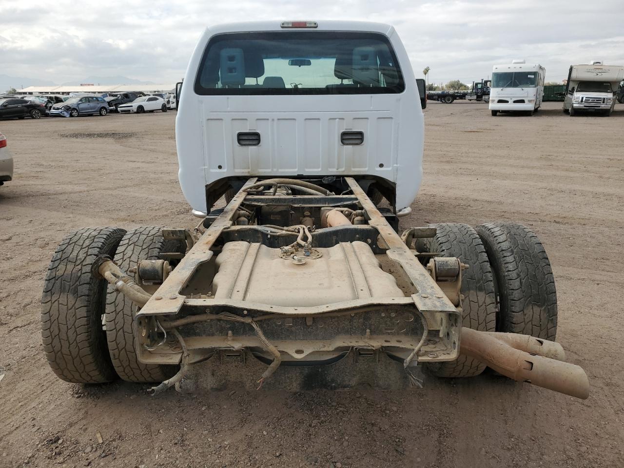 2014 Ford F350 VIN 1FD8X3HT6EEB07610 Copart auction photo, front end / rear end damage thumbnail 6