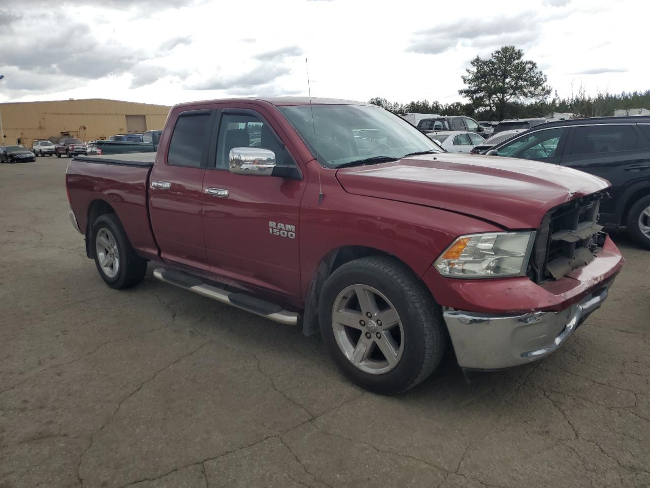 2015 RAM 1500 VIN 1C6RR6GG9FS511200 Copart auction photo, front end damage thumbnail 4