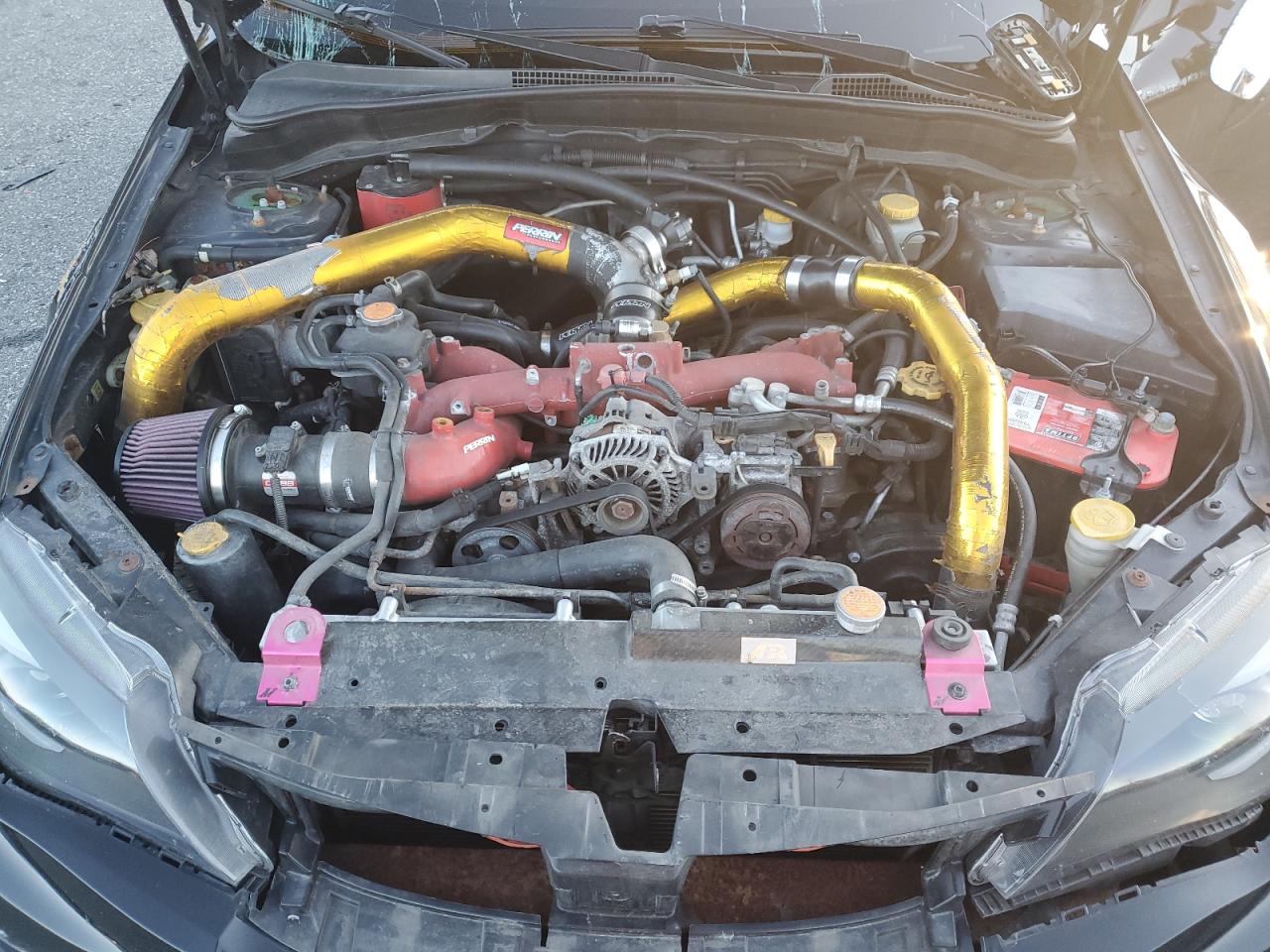 2011 Subaru WRX VIN JF1GV8J66BL510457 Copart auction photo, rollover / all over damage thumbnail 13