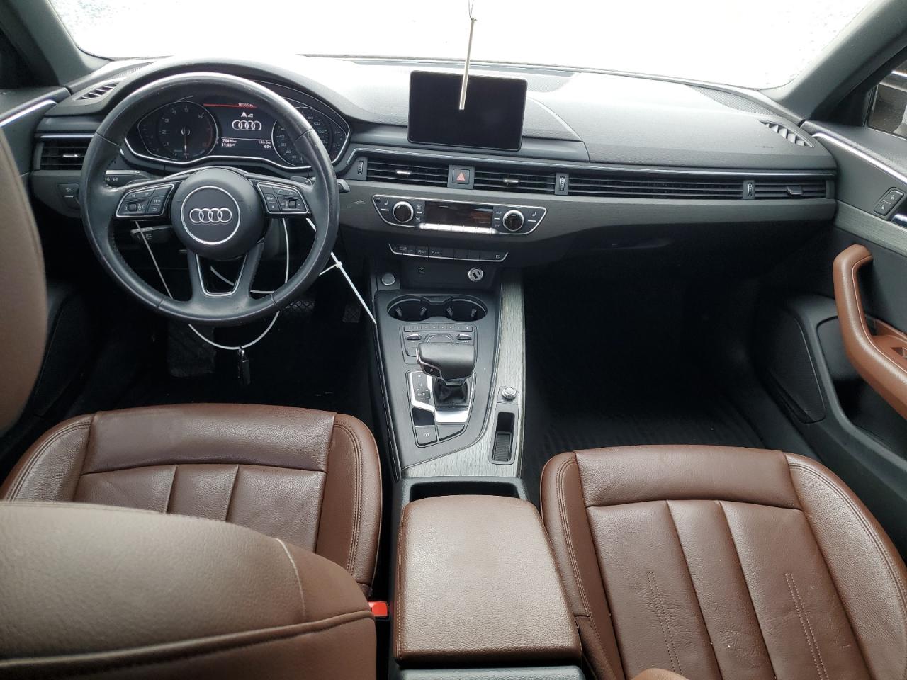 2019 Audi A4 VIN WAUGMAF48KA010112 Copart auction photo, front end damage thumbnail 8