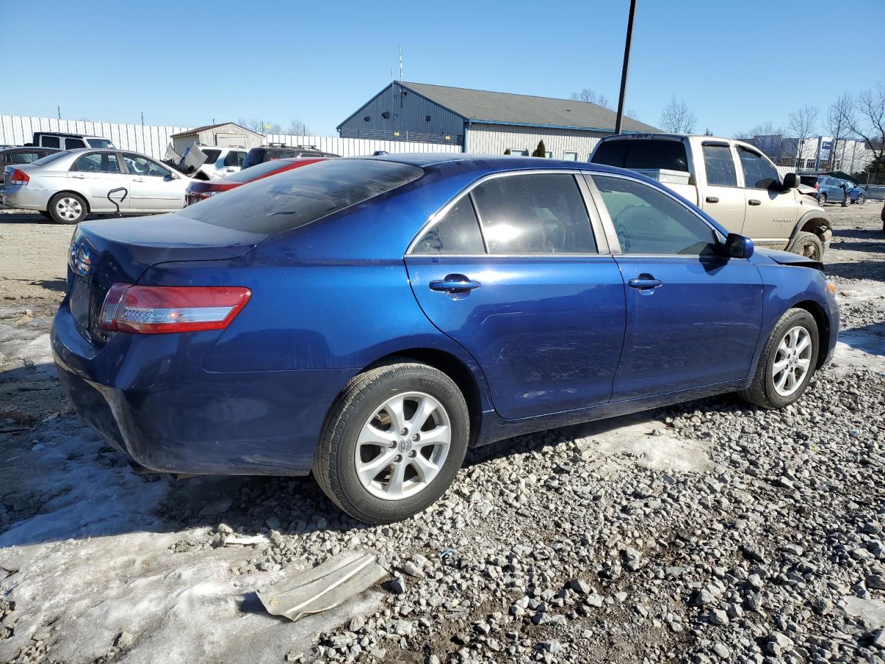 2011 Toyota Camry VIN 4T1BF3EK3BU645901 Copart auction photo, front end damage thumbnail 3