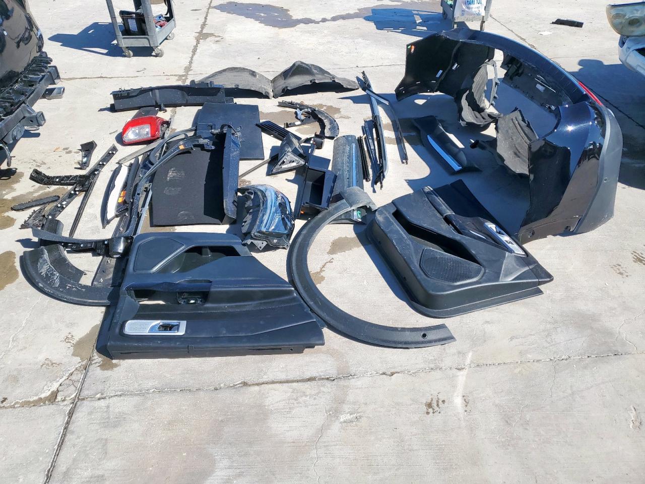 2021 Ford Explorer VIN 1FM5K8HW9MNA21800 Copart auction photo, front end / rear end damage thumbnail 13