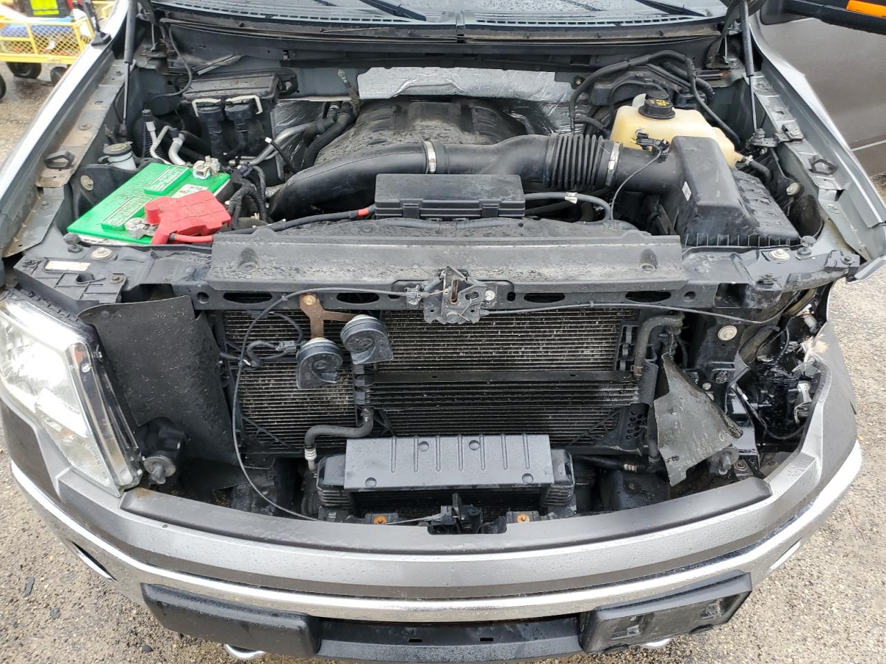 2012 Ford F-150 VIN 1FTFX1ETXCFA84909 Copart auction photo, front end / side damage thumbnail 11