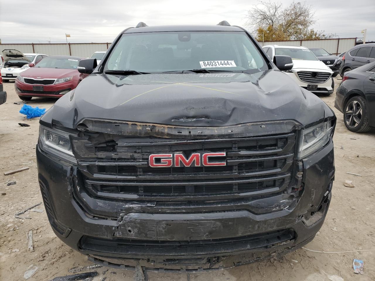 2021 GMC Acadia VIN 1GKKNKLS4MZ127651 Copart auction photo, front end damage thumbnail 5