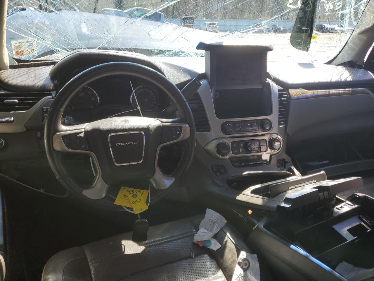 2015 GMC Yukon VIN 1GKS1CKJ5FR507823 Copart auction photo, front end damage thumbnail 8