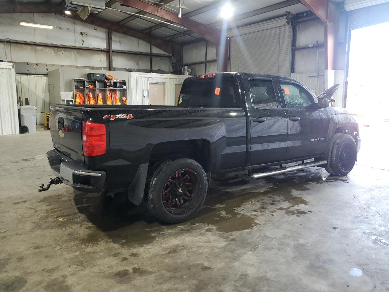 2014 Chevrolet Silverado VIN 1GCVKPEH9EZ418261 Copart auction photo, burn damage thumbnail 3