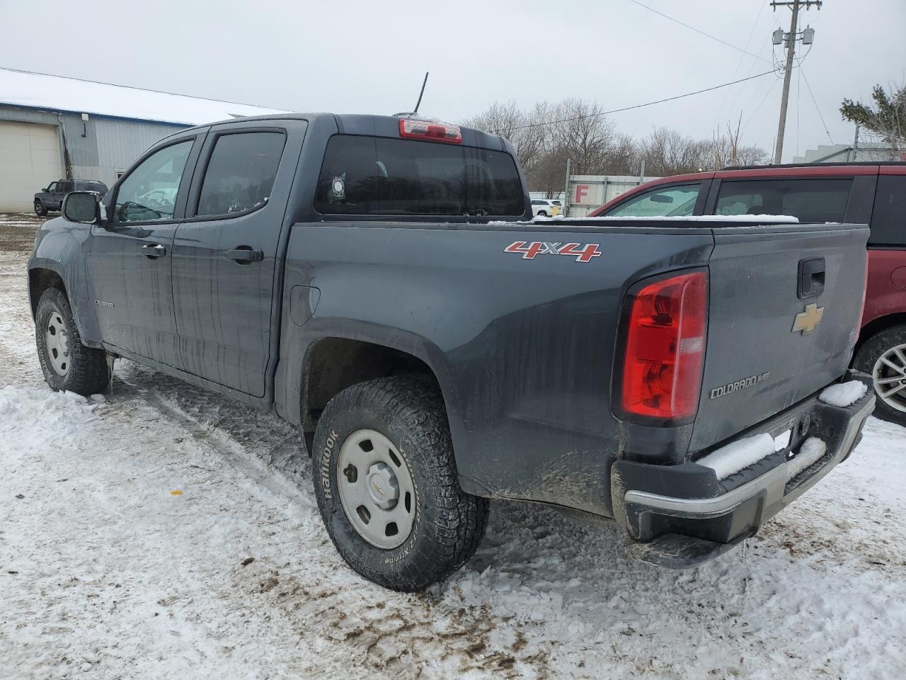 2017 Chevrolet Colorado VIN 1GCGTBEN3H1269721 Copart auction photo, front end / side damage thumbnail 2