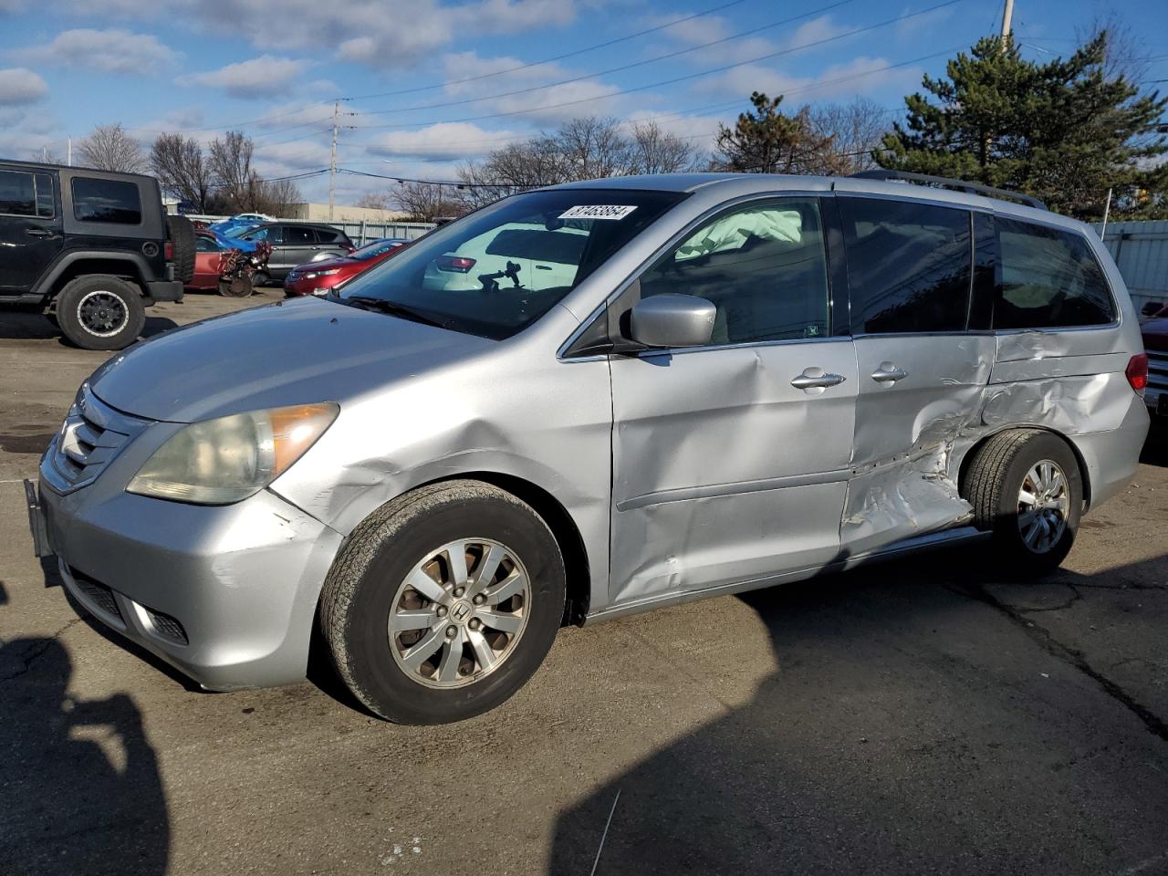 2010 Honda Odyssey VIN 5FNRL3H41AB044650