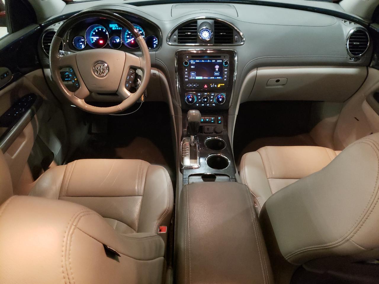 2017 Buick Enclave VIN 5GAKVCKDXHJ126756 Copart auction photo, front end / undercarriage damage thumbnail 8