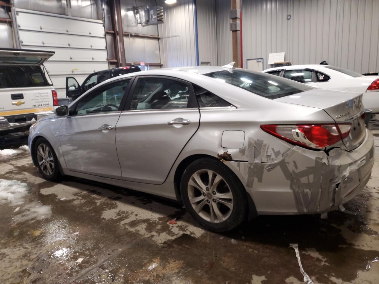 2011 Hyundai Sonata VIN 5NPEC4AC9BH123671 Copart auction photo, rear end / front end damage thumbnail 2