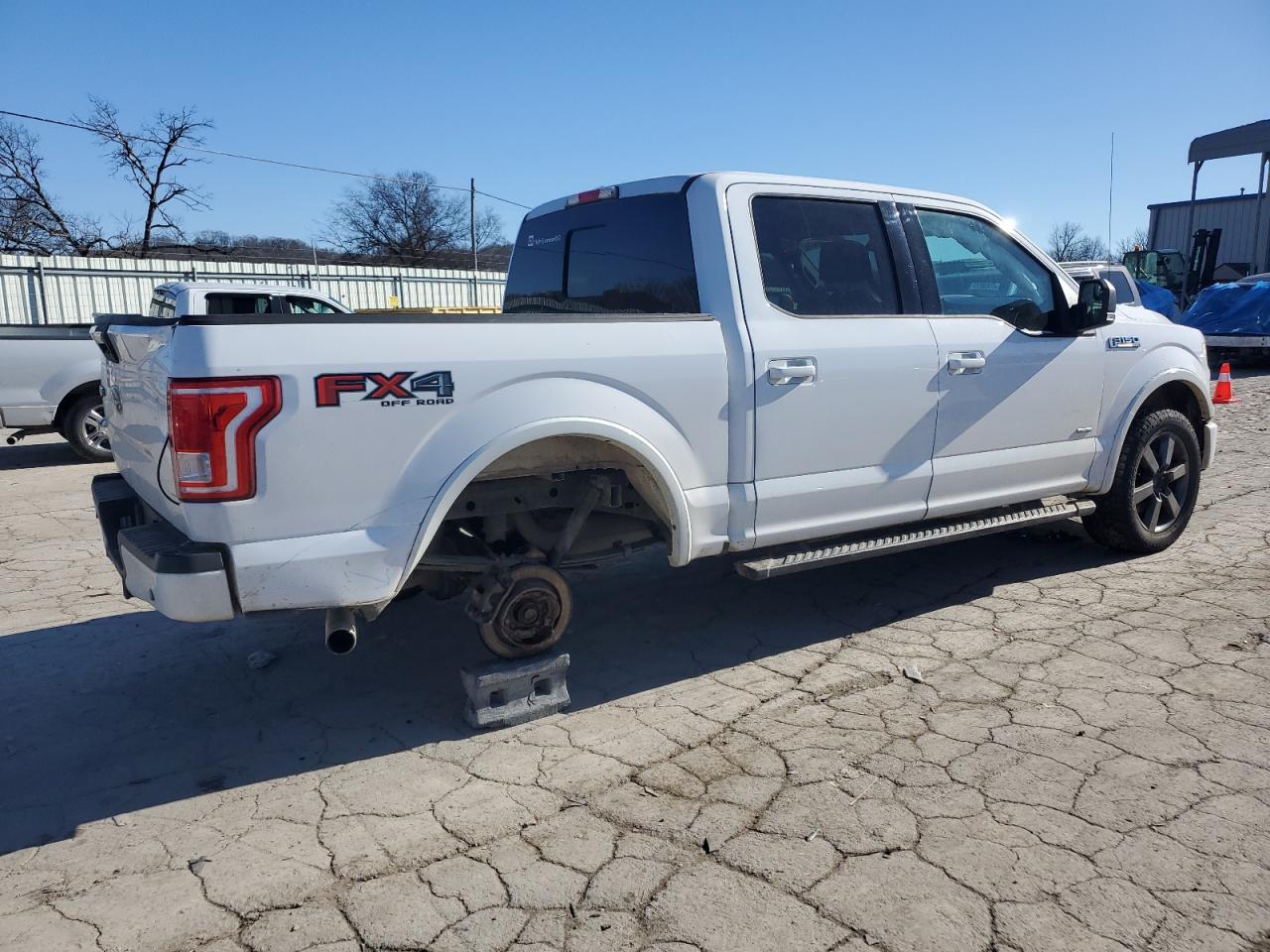 2015 Ford F-150 VIN 1FTEW1EGXFKF13592 Copart auction photo, rear end / minor dent/scratches damage thumbnail 3