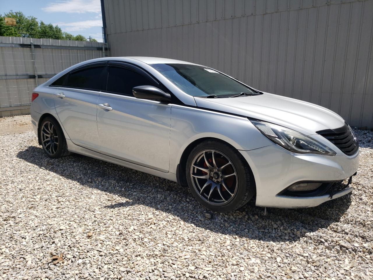 2013 Hyundai Sonata VIN 5NPEB4AC2DH686485 Copart auction photo, undercarriage / front end damage thumbnail 4