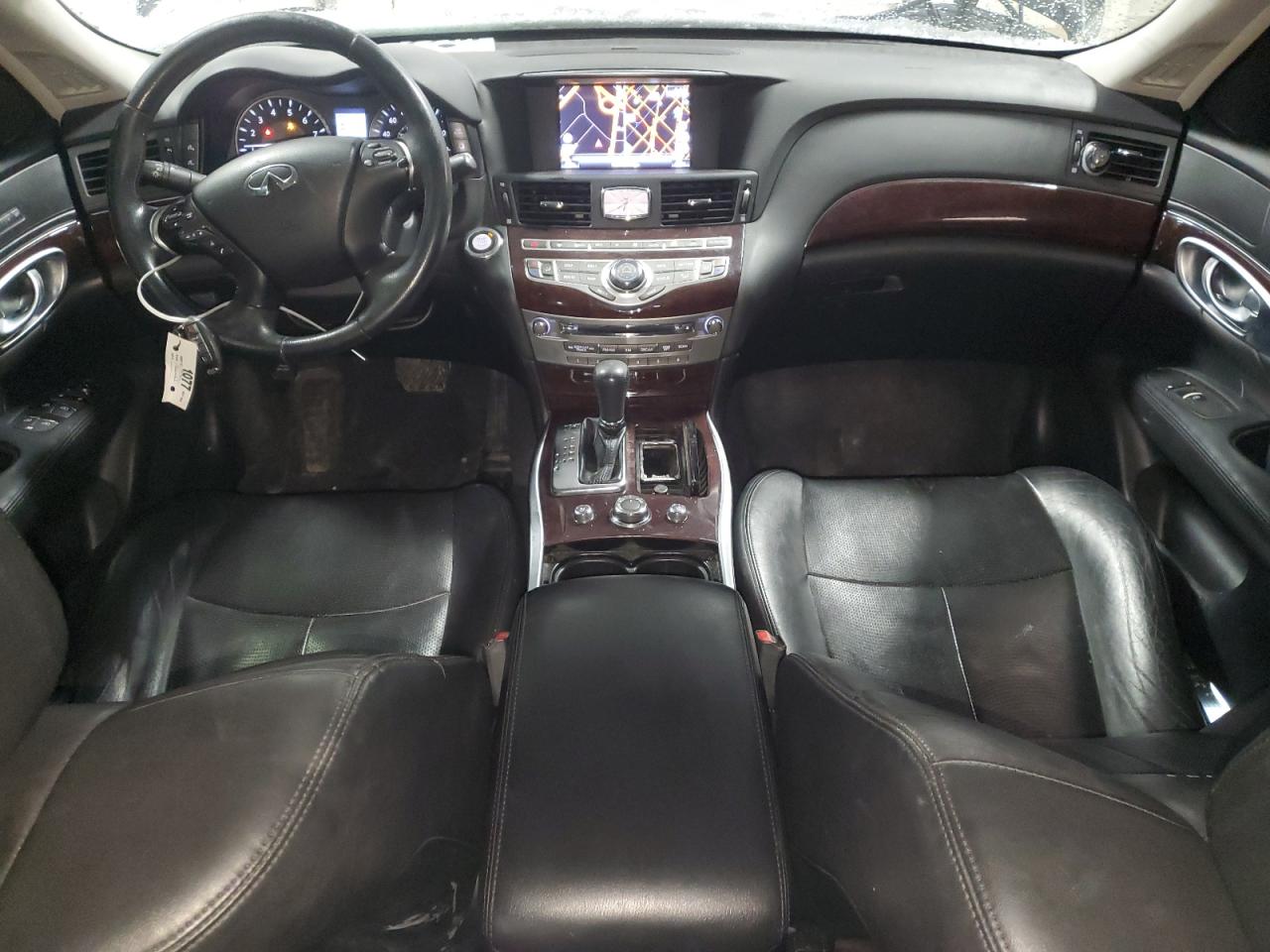 2012 Infiniti M VIN JN1BY1AR4CM390895 Copart auction photo, front end damage thumbnail 8