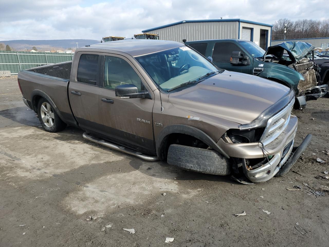 2009 Dodge RAM VIN 1D3HV18T59S726938 Copart auction photo, front end damage thumbnail 4