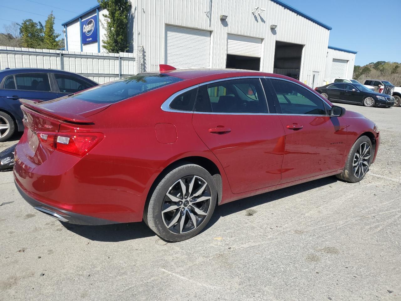 2021 Chevrolet Malibu VIN 1G1ZG5ST6MF028243 Copart auction photo, front end damage thumbnail 3