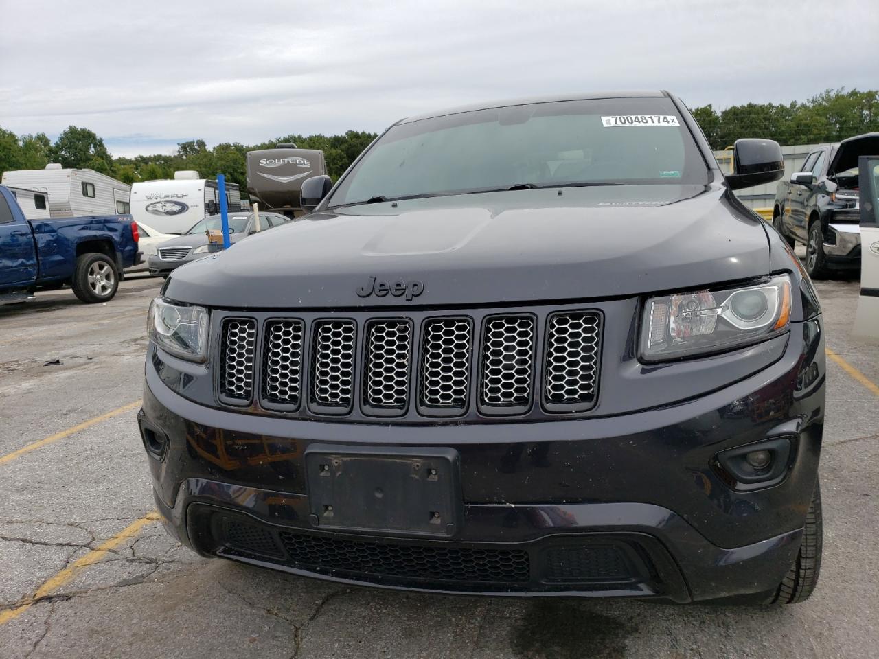 2015 Jeep Grand Cherokee VIN 1C4RJFAG3FC208089 Copart auction photo, side damage thumbnail 5