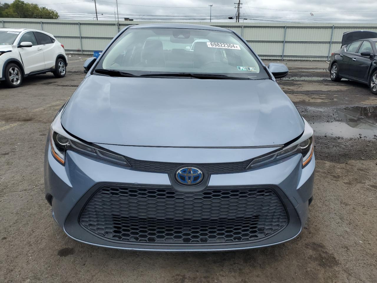 2021 Toyota Corolla VIN JTDEAMDE7MJ025588 Copart auction photo, front end / side damage thumbnail 5