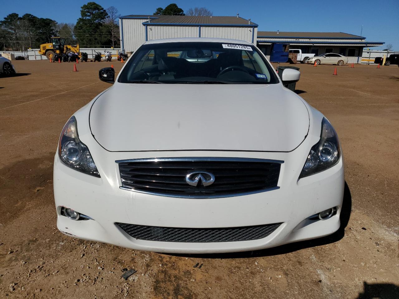 2014 Infiniti Q60 VIN JN1CV6FE6EM901221 Copart auction photo, side / front end damage thumbnail 5