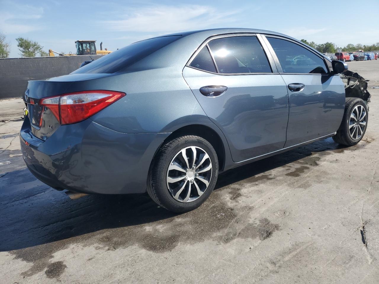 2016 Toyota Corolla VIN 2T1BURHE0GC669063 Copart auction photo, front end / side damage thumbnail 3