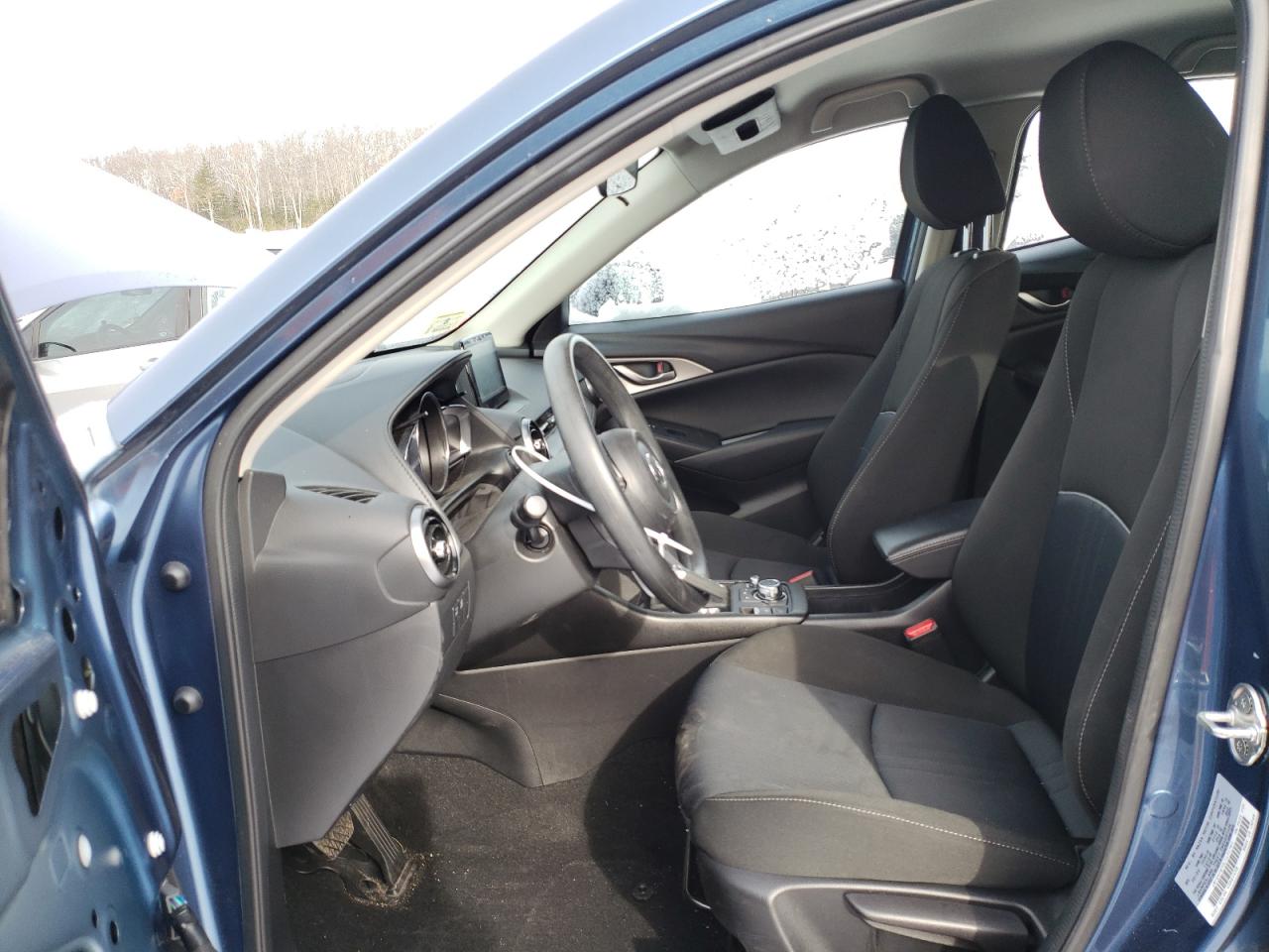 2020 Mazda CX-3 VIN JM1DKFB70L1471797 Copart auction photo, front end / side damage thumbnail 7