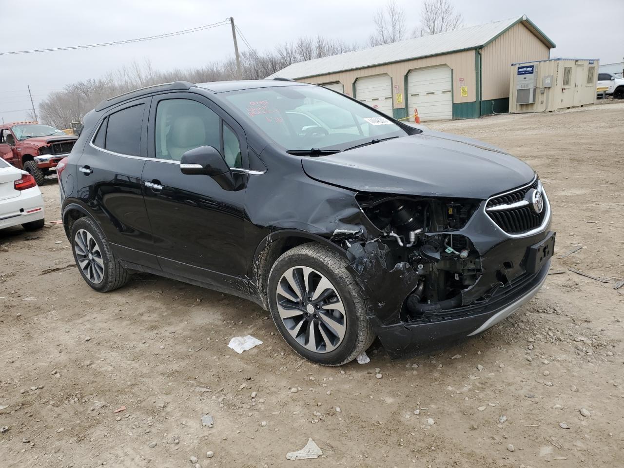 2019 Buick Encore VIN KL4CJCSM8KB749190 Copart auction photo, front end damage thumbnail 4