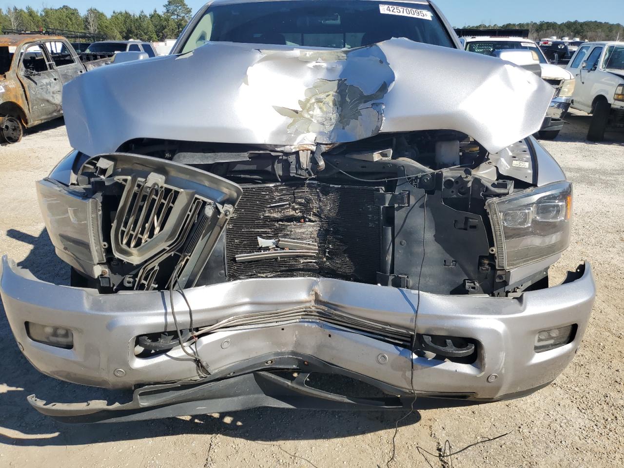 2017 RAM 3500 VIN 3C63RRJL7HG603137 Copart auction photo, front end damage thumbnail 12
