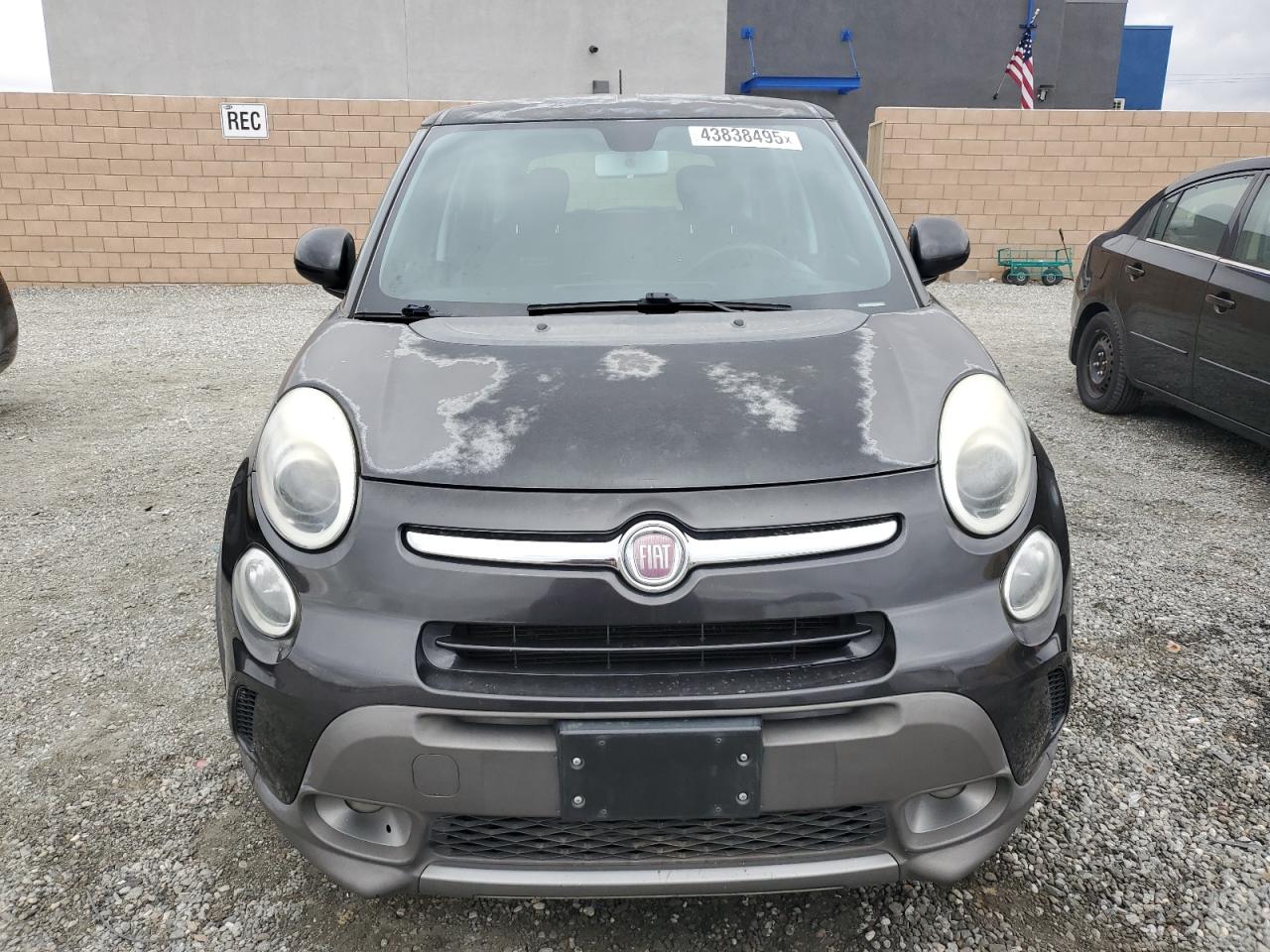 2015 Fiat 500 VIN ZFBCFADH8FZ030470 Copart auction photo, rear end damage thumbnail 5