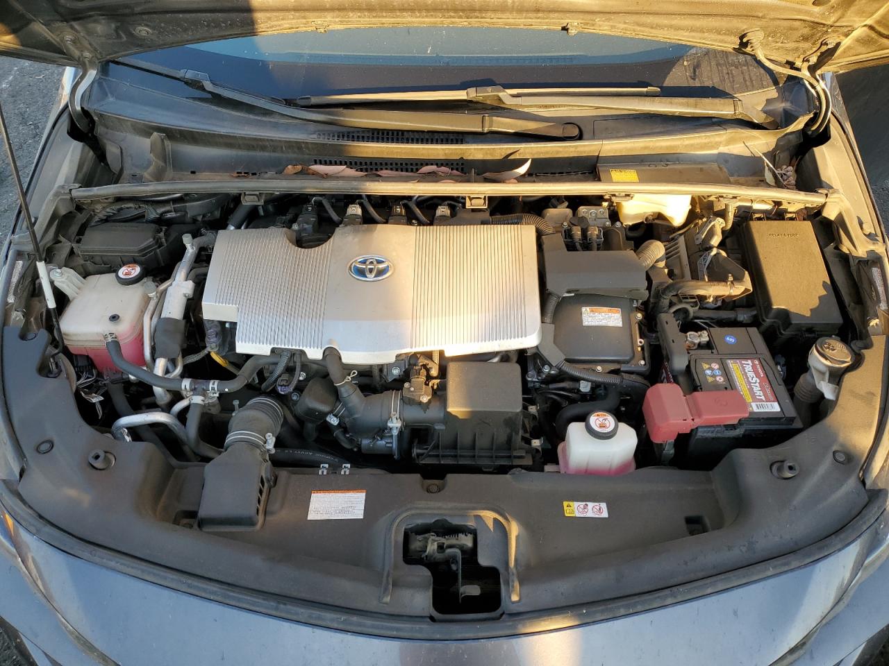 2018 Toyota Prius VIN JTDKARFP1J3077751 Copart auction photo, side / minor dent/scratches damage thumbnail 11