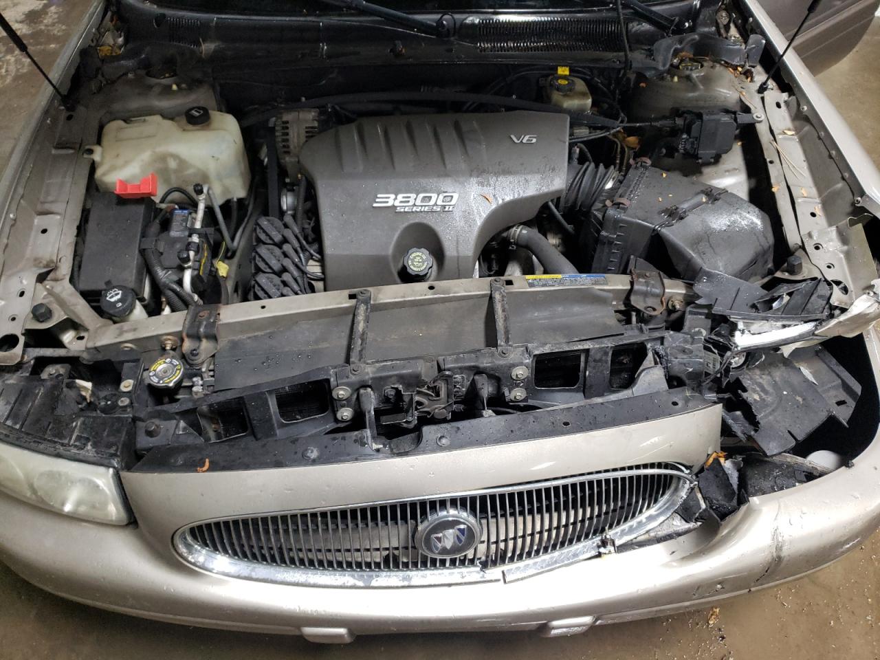 2002 Buick LeSabre VIN 1G4HP54K02U262258 Copart auction photo, front end damage thumbnail 11