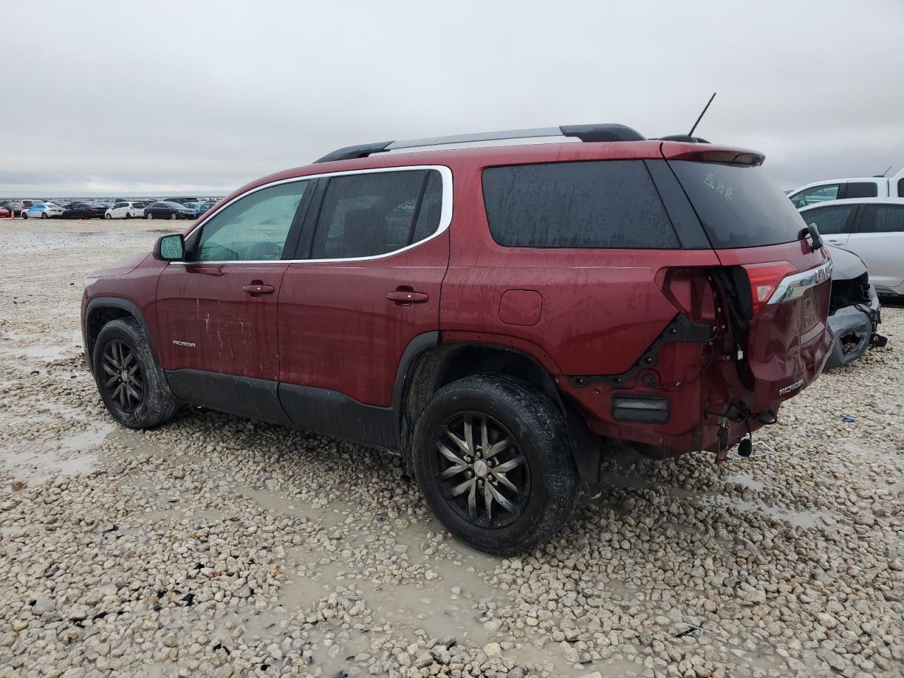 2017 GMC Acadia VIN 1GKKNMLA1HZ220734 Copart auction photo, rear end damage thumbnail 2