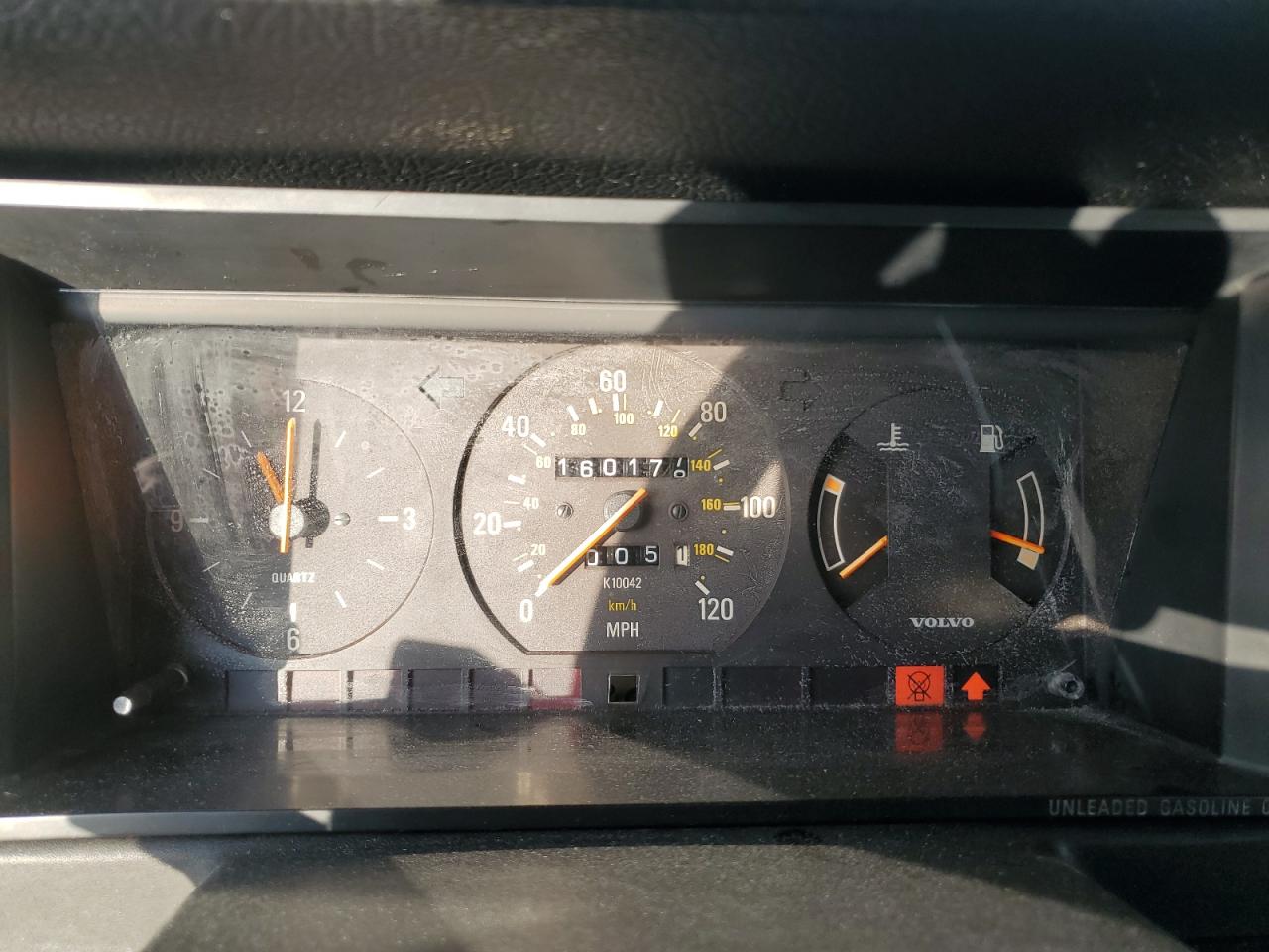 1990 Volvo 240 Series VIN YV1AA8844L1393744 Copart auction photo, front end damage thumbnail 9