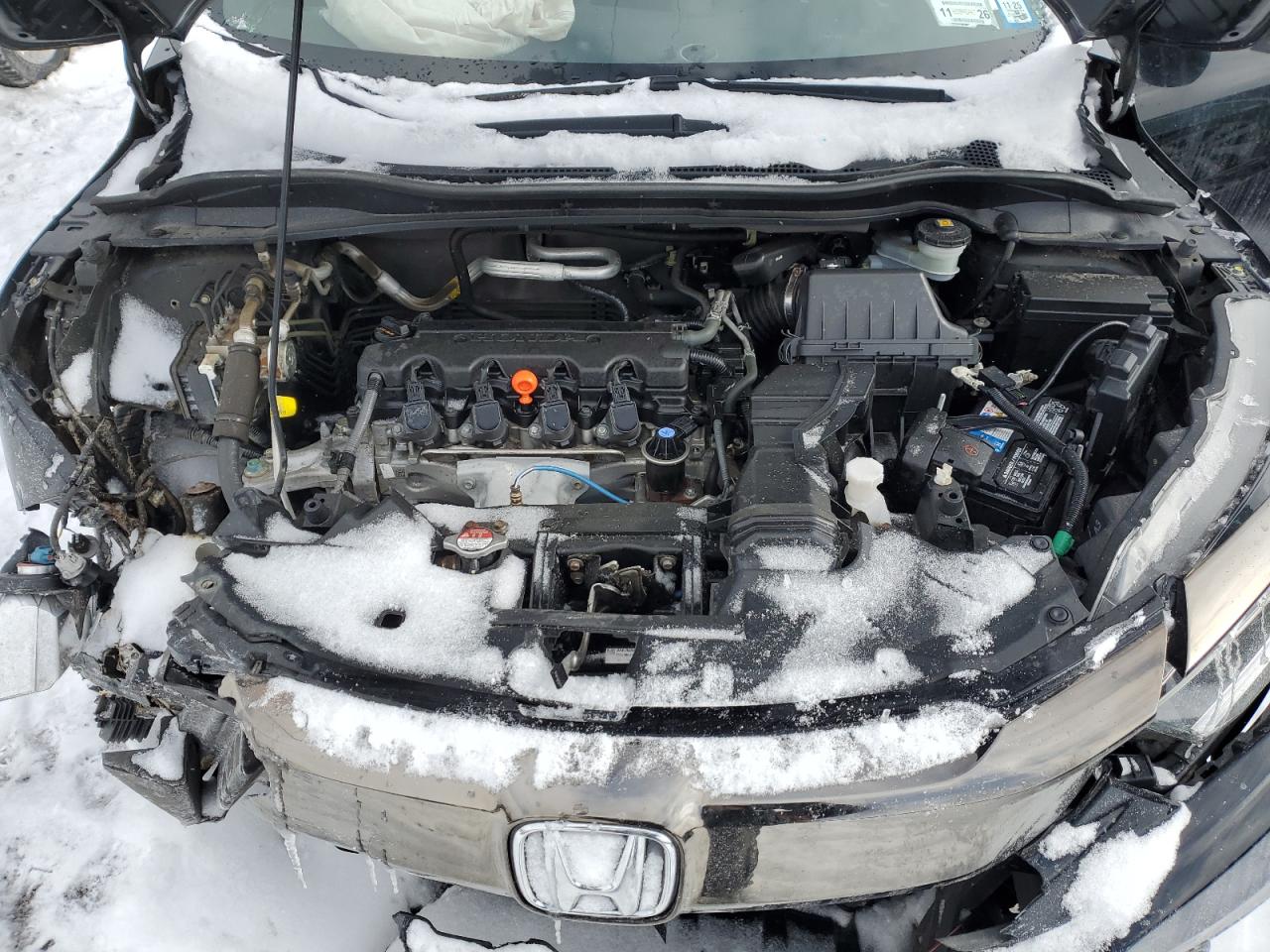 2019 Honda HR-V VIN 3CZRU6H12KG726138 Copart auction photo, front end / side damage thumbnail 12