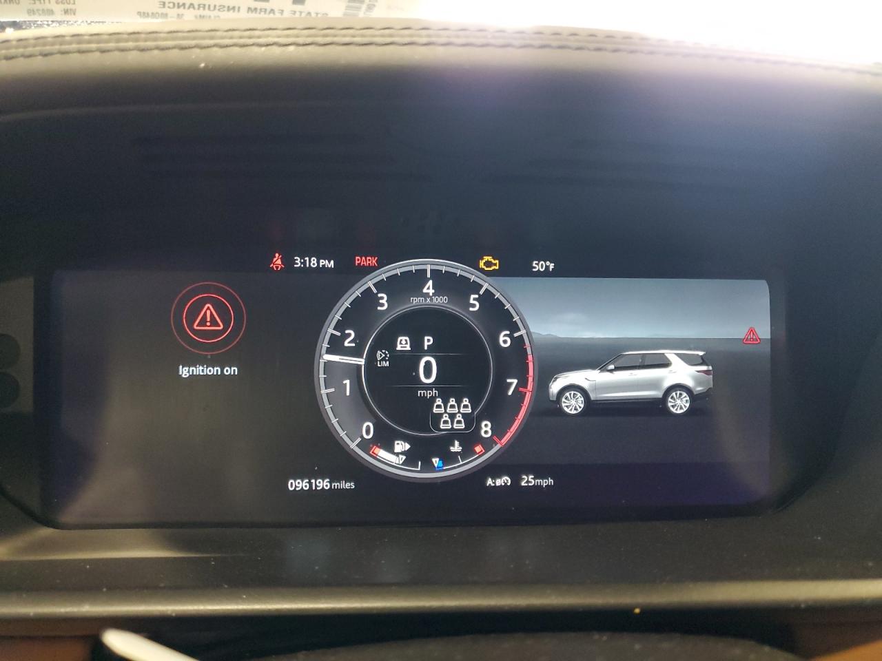 2019 Land Rover Discovery VIN SALRT2RV4K2408249 Copart auction photo, front end damage thumbnail 9