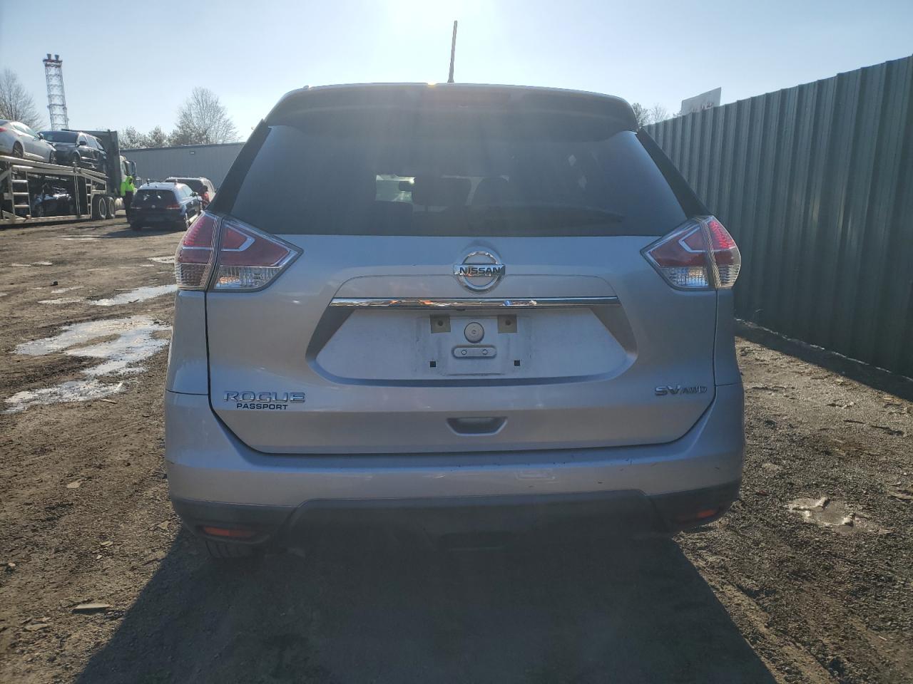 2016 Nissan Rogue VIN KNMAT2MV3GP696657 Copart auction photo, front end / minor dent/scratches damage thumbnail 6