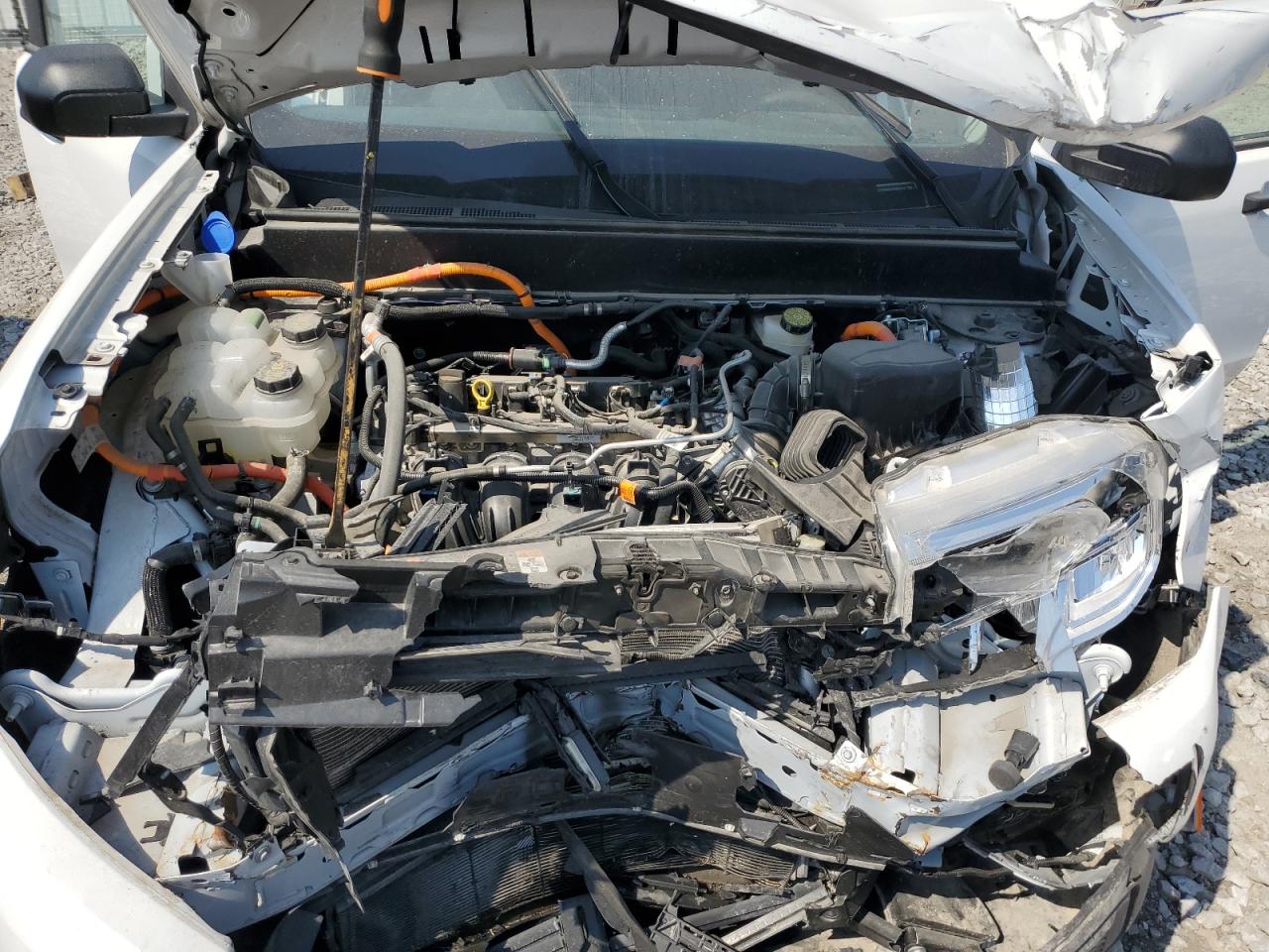 2023 Ford Maverick VIN 3FTTW8E31PRA83283 Copart auction photo, front end damage thumbnail 11