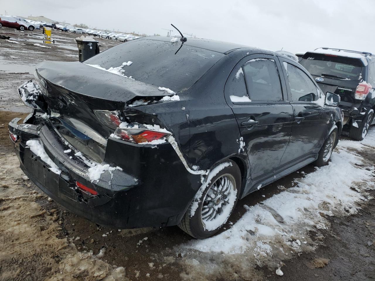 2012 Mitsubishi Lancer VIN JA32U2FU5CU007959 Copart auction photo, rear end damage thumbnail 3