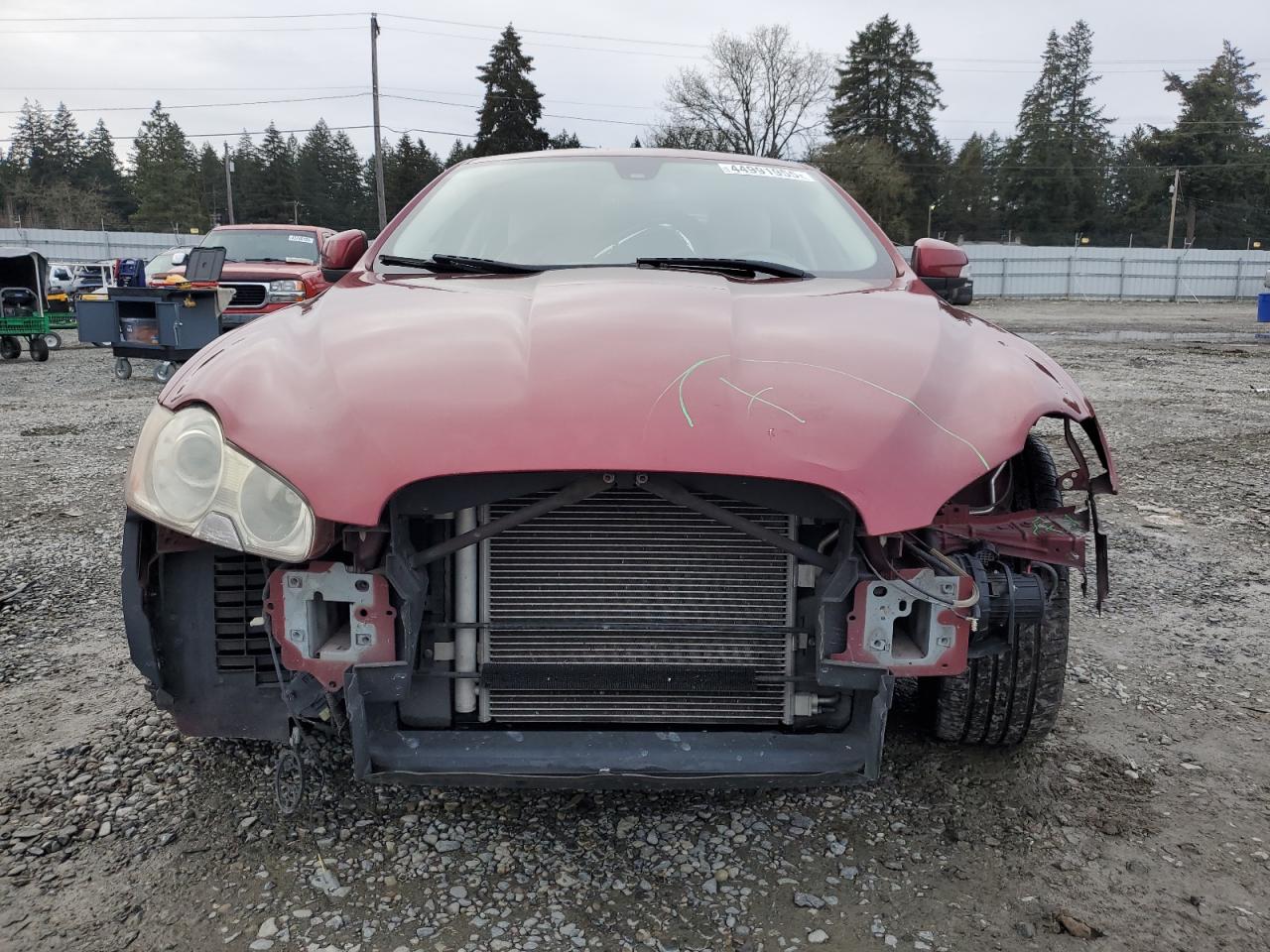 2009 Jaguar XF VIN SAJWA06B89HR46606 Copart auction photo, front end damage thumbnail 5
