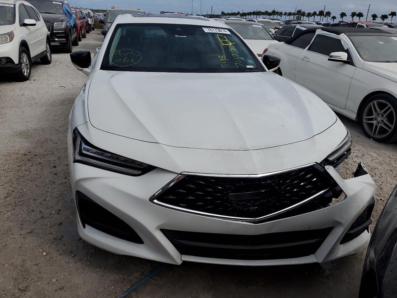 2023 Acura TLX VIN 19UUB5F35PA005999 Copart auction photo, water/flood damage thumbnail 5
