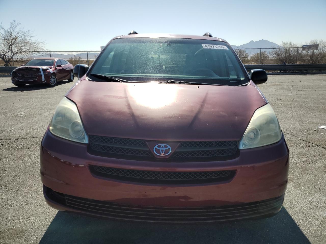 2005 Toyota Sienna VIN 5TDZA23C65S325066 Copart auction photo, rear end damage thumbnail 5