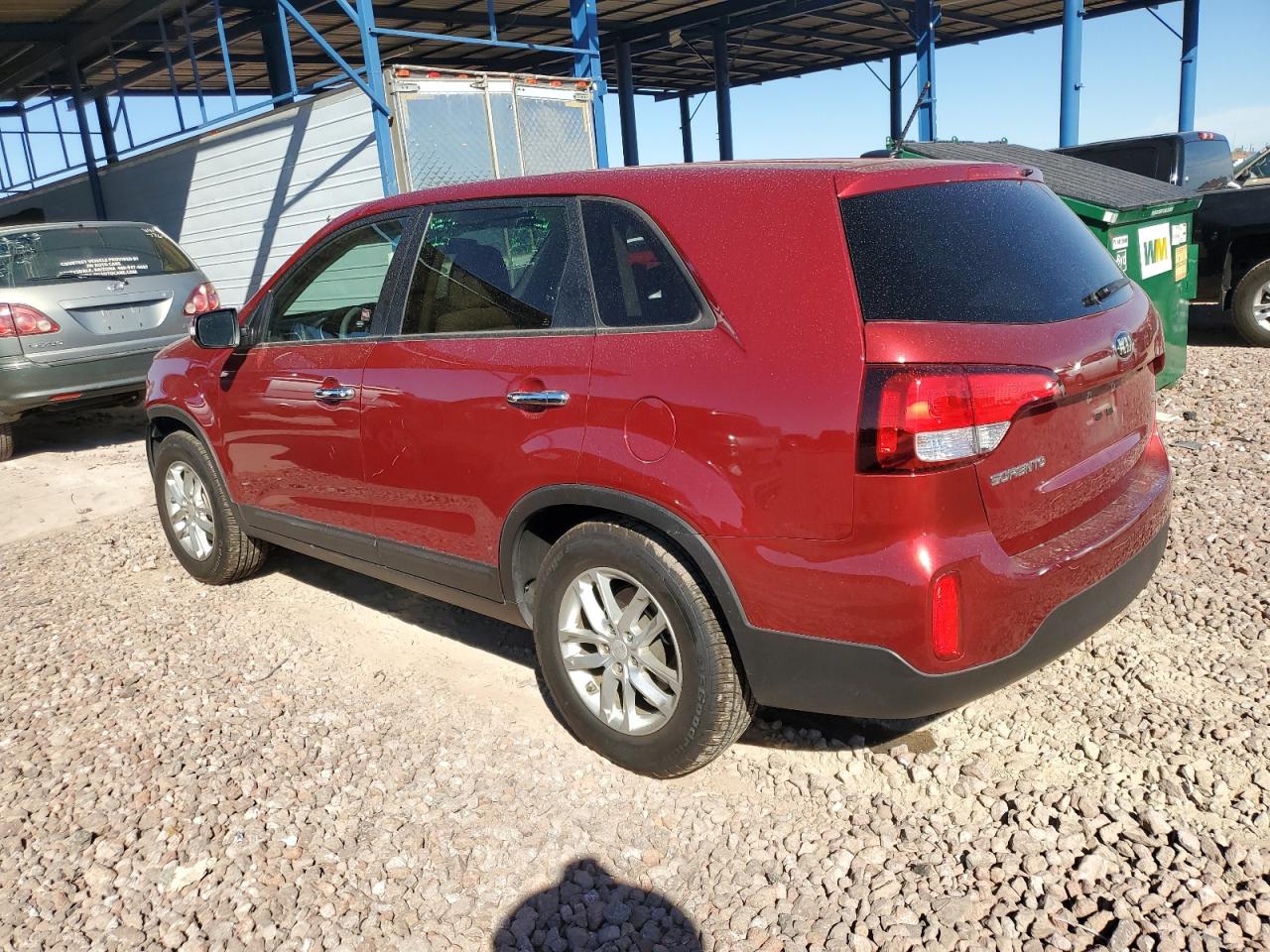 2015 KIA Sorento VIN 5XYKT3A63FG645474 Copart auction photo, front end damage thumbnail 2
