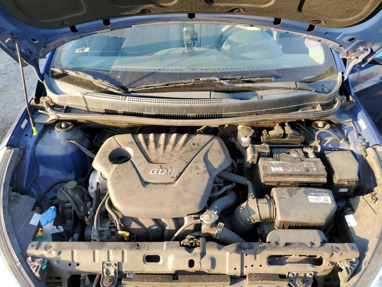 2017 Hyundai Accent VIN KMHCT4AE0HU251753 Copart auction photo, rear end / front end damage thumbnail 11