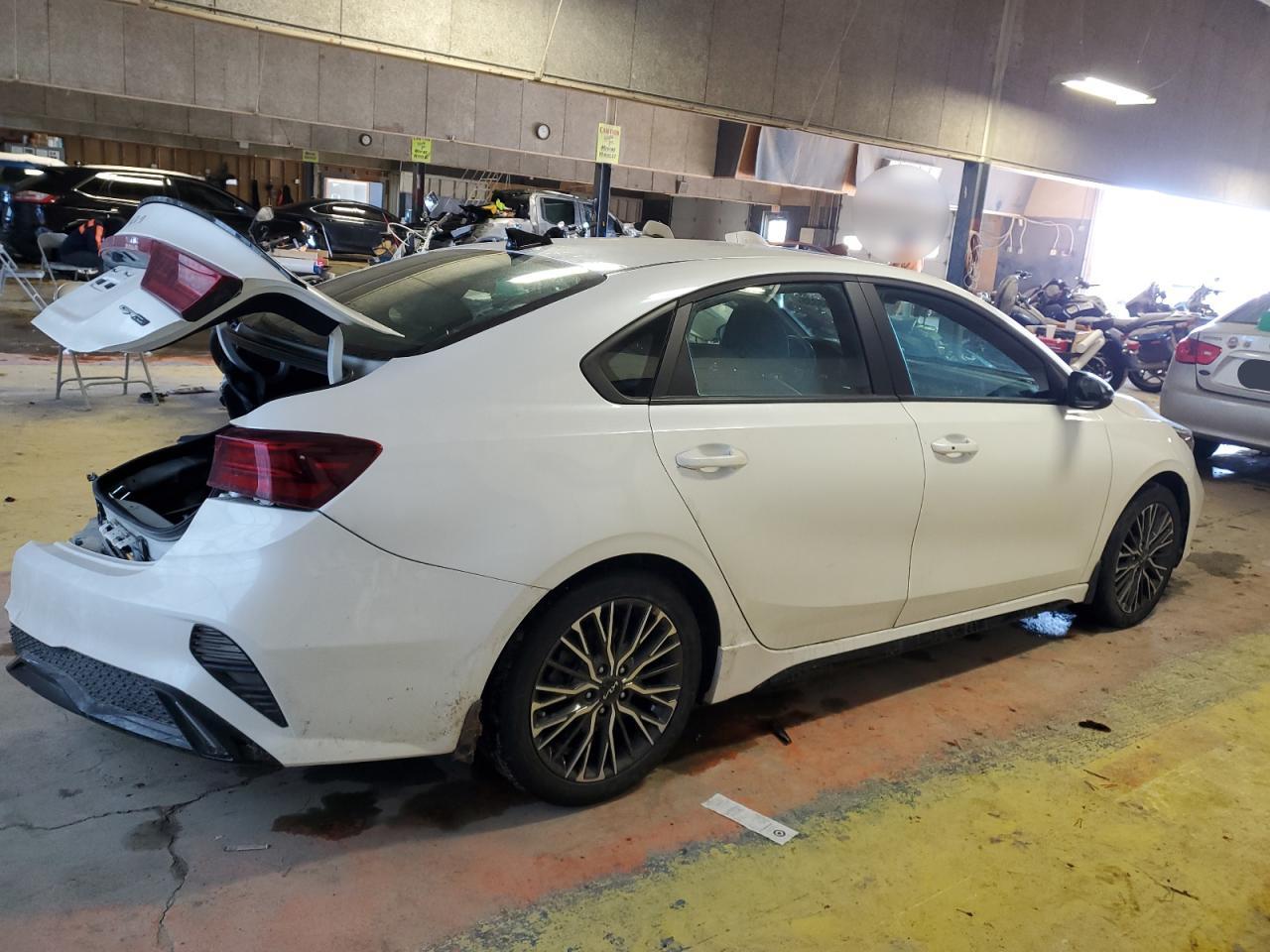 2023 KIA Forte VIN 3KPF54ADXPE521331 Copart auction photo, rear end / undercarriage damage thumbnail 3
