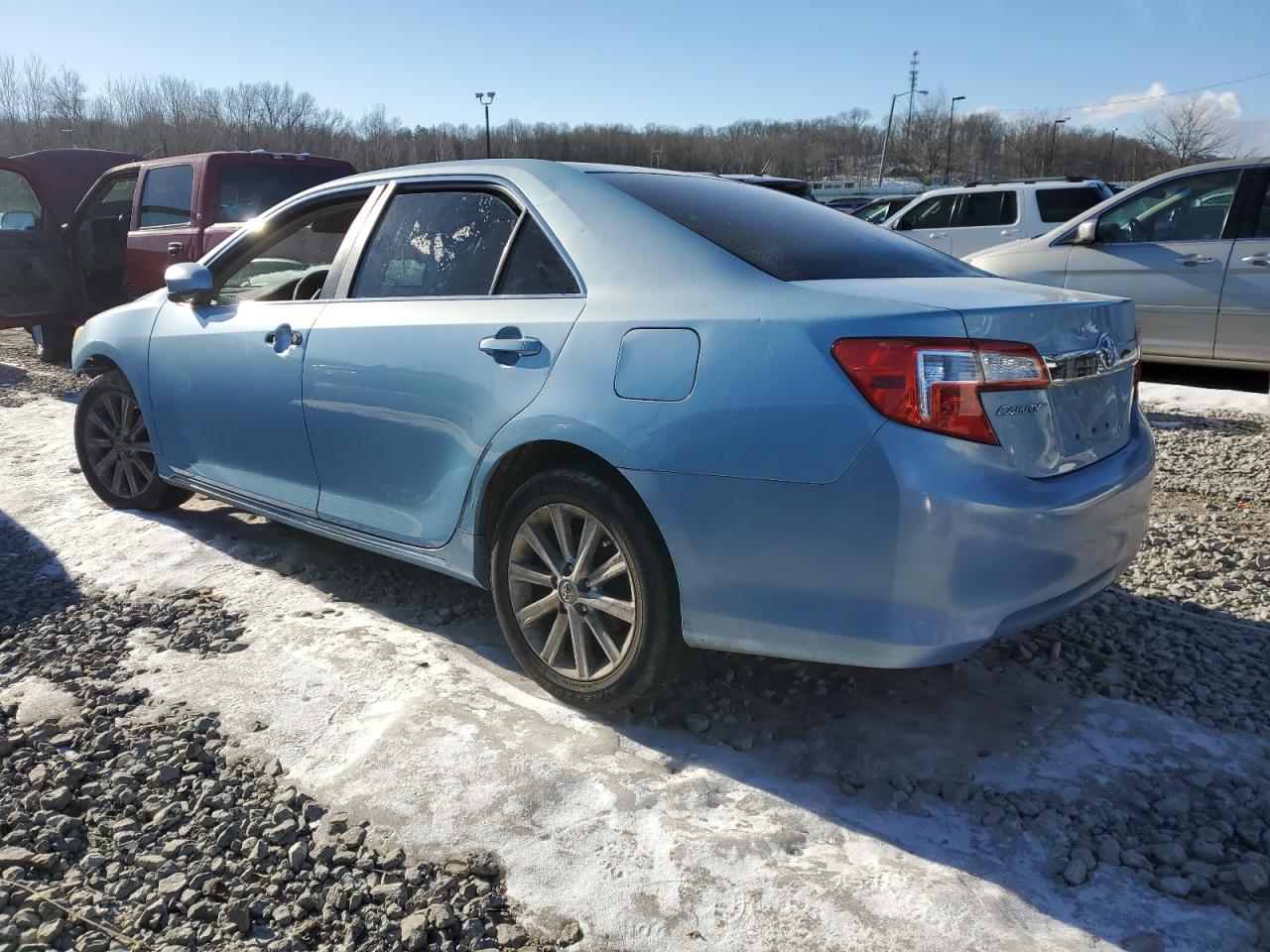 2012 Toyota Camry VIN 4T4BF1FK5CR209545 Copart auction photo, front end / side damage thumbnail 2