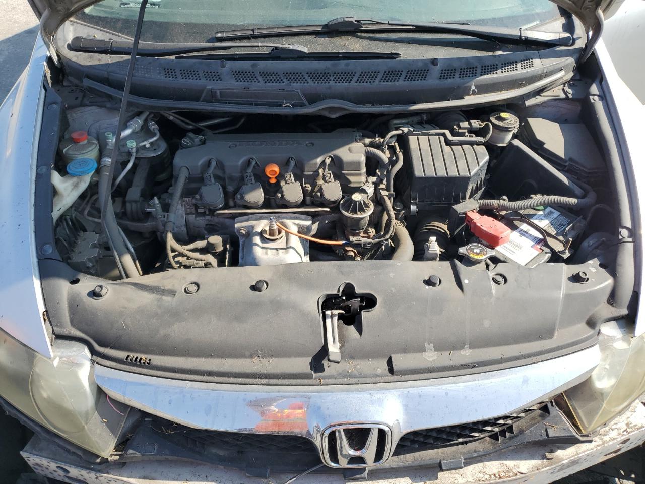2010 Honda Civic VIN 2HGFA1F91AH555525 Copart auction photo, front end damage thumbnail 11