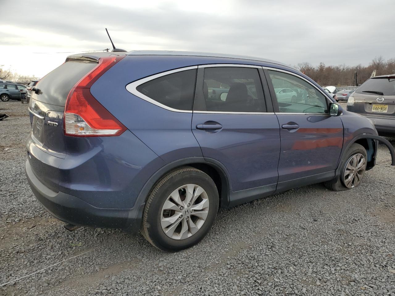2013 Honda CR-V VIN 2HKRM4H7XDH663802 Copart auction photo, front end damage thumbnail 3