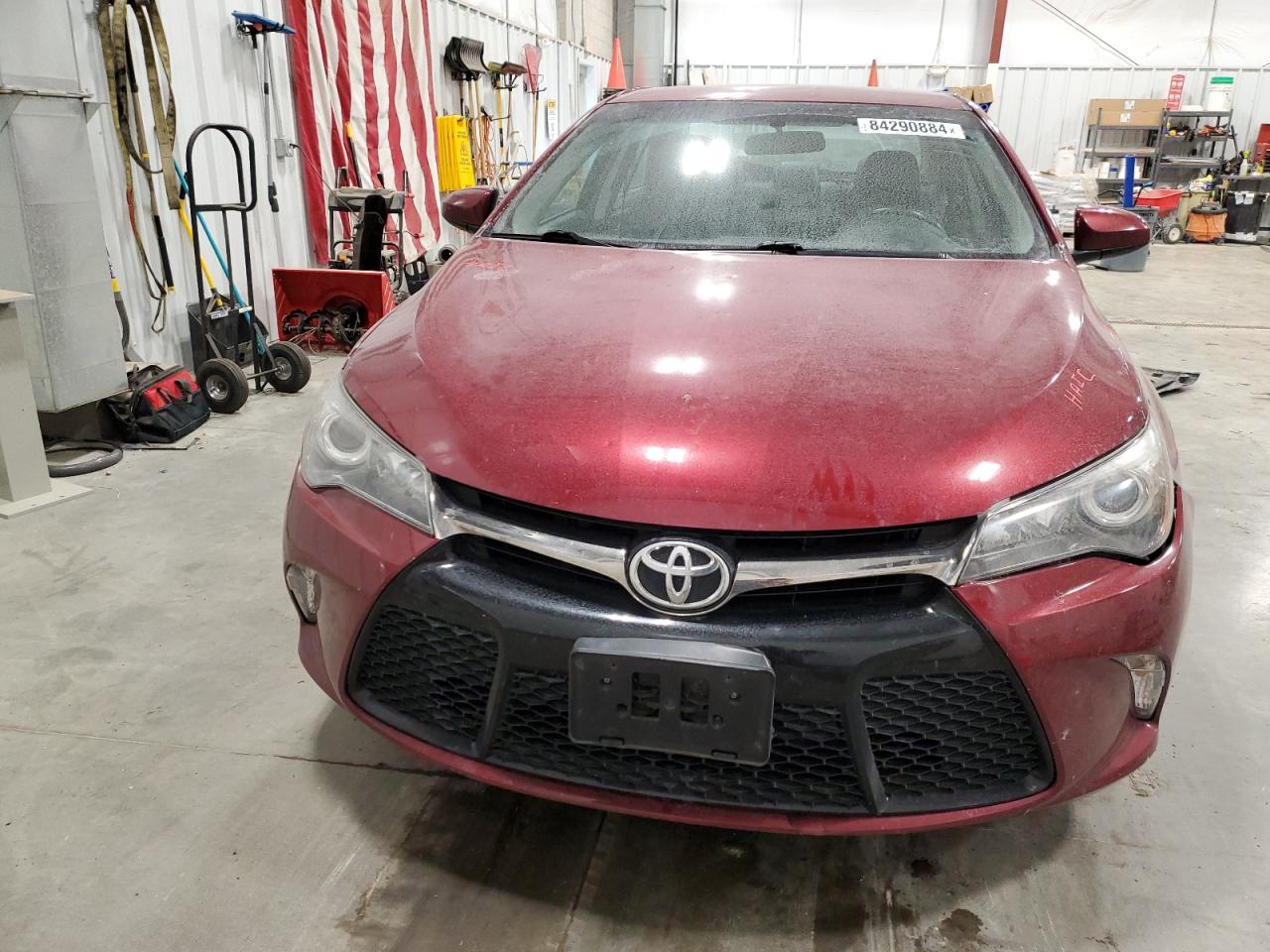 2017 Toyota Camry VIN 4T1BF1FK0HU661453 Copart auction photo, rear end / front end damage thumbnail 5