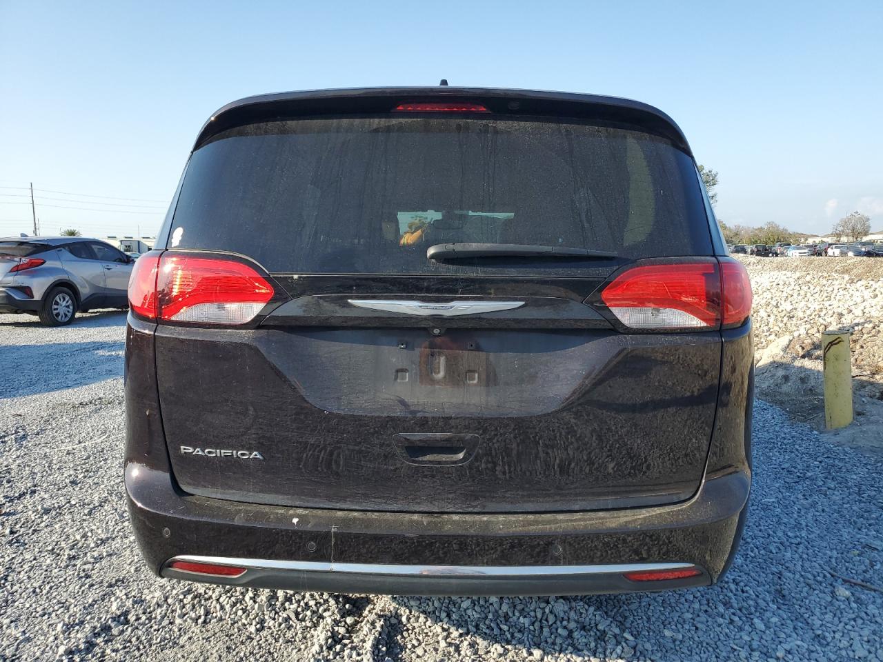 2018 Chrysler Pacifica VIN 2C4RC1BG7JR115233 Copart auction photo, front end / rear end damage thumbnail 6