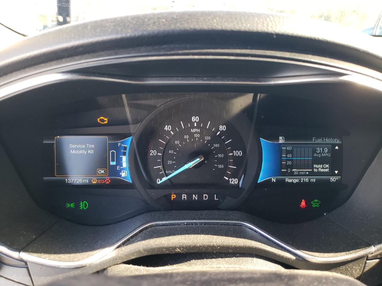 2017 Ford Fusion VIN 3FA6P0RU1HR286289 Copart auction photo, front end damage thumbnail 9